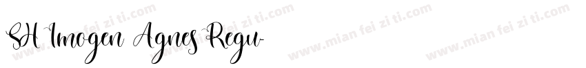 SH Imogen Agnes Regu字体转换